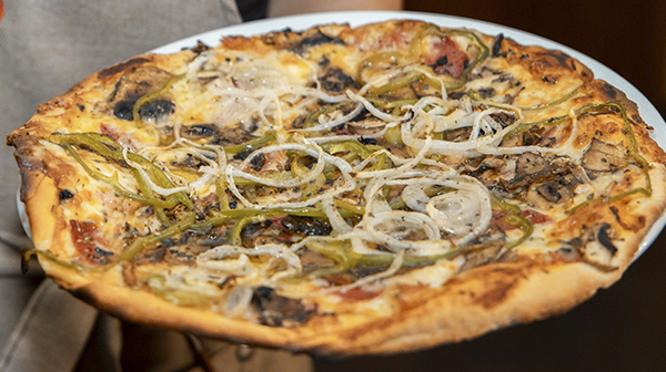 pizza de verduras